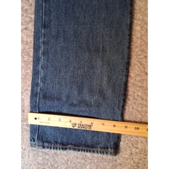 Levis 501 Original Mens Straight Leg Jeans Blue Denim 34x29 NWT Workwear Casual - Picture 11 of 15